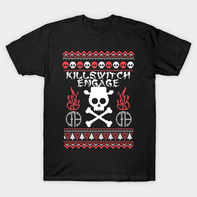 killswitch winter edition T-Shirt by psychedelic skull